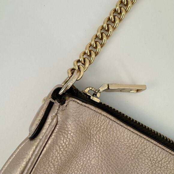 Coach Carry Crossbody Shoulder Handbag Purse Light Pink / Rose Gold F56126 - Picture 10 of 13